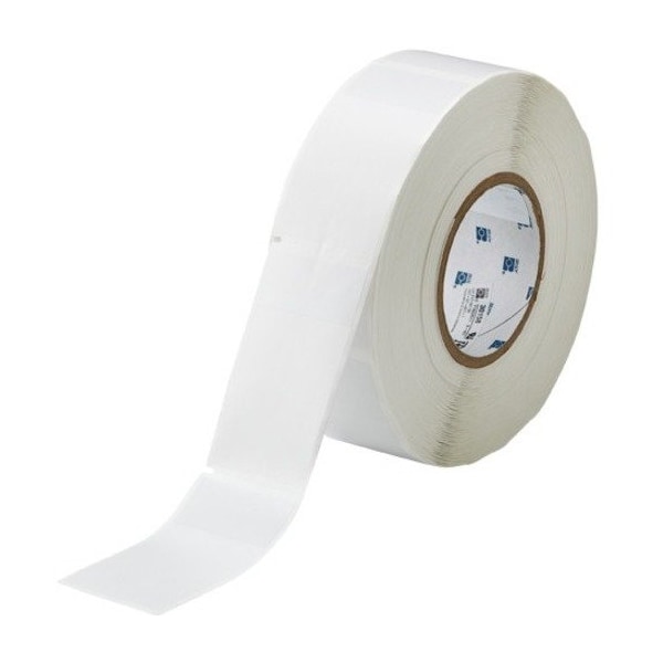 Brady Wraparound Label, White, Vinyl, 2 in W THT-27-427-1 - main