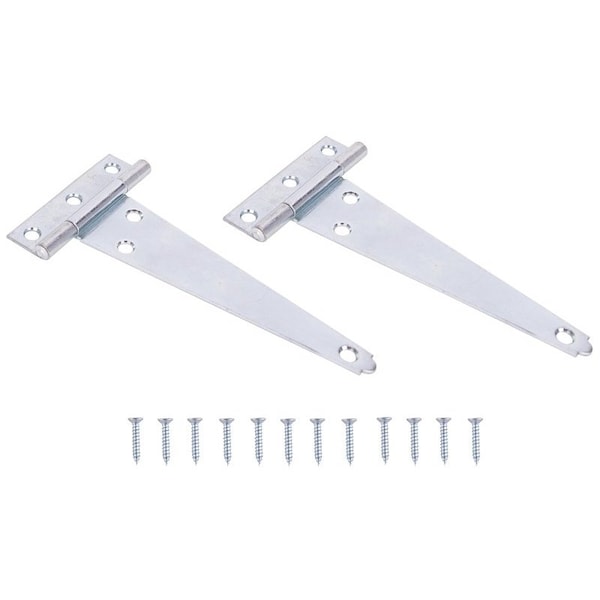 Prosource T-Hinge, Steel, Zinc, Fixed Pin, 180 deg Range of Motion, 36 Pair lb LTH-Z06-C2PS - main