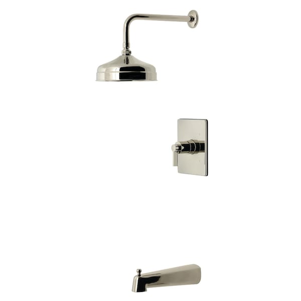 Kingston Brass Single-Handle Pressure Balanced Tub and Shower Faucet, Polished Nickel KB6346NDL - main