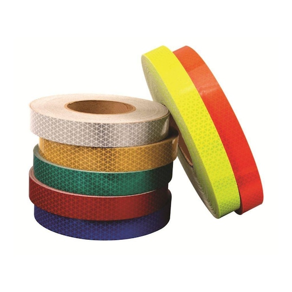 Wod Tape RT10DB Reflective Daybright Tape with Superior Brightness Blue: 2 in. x 50 yds WOD RT10DB-02000-1-50-BLU - main