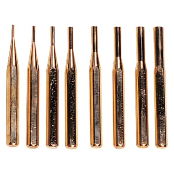 Pro-Series 8 Piece Brass Punch Set - Made in the USA 8600-4108 - main