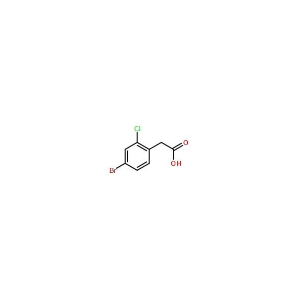 Ak Scientific 2-(4-Bromo-2-chlorophenyl)acetic acid (5g), CAS 916516-89-7 Z5343-5g - main