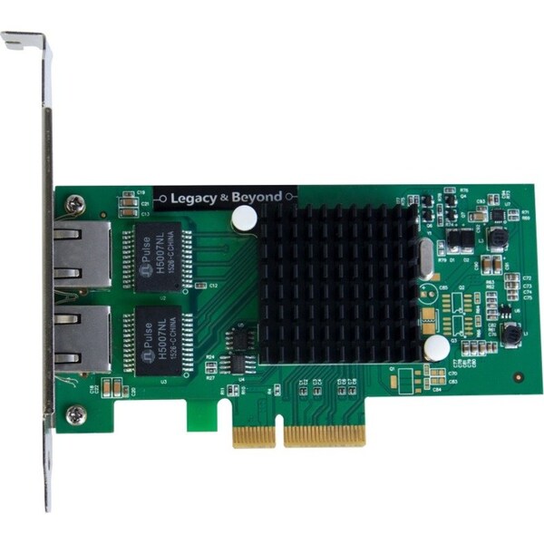Siig Dual-Port Gigabit Ethernet PCIe 4-Lane Card - I350-T2 LB-GE0014-S1 - main