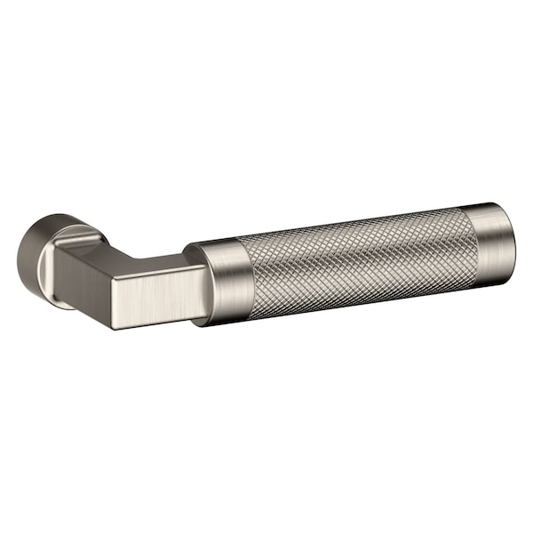 Baldwin Baldwin Right Hand Single L030 Knurled Lever Less Rose Lifetime Satin Nickel Finish L030056RMR - main