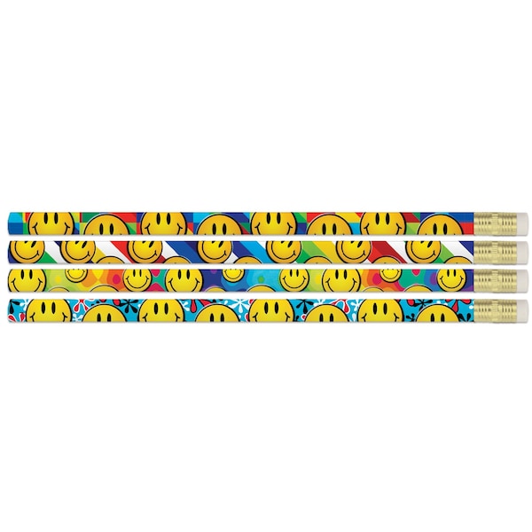 Musgrave Pencil Co Smiley Sensations Pencils, 144PK D2391/12 - main