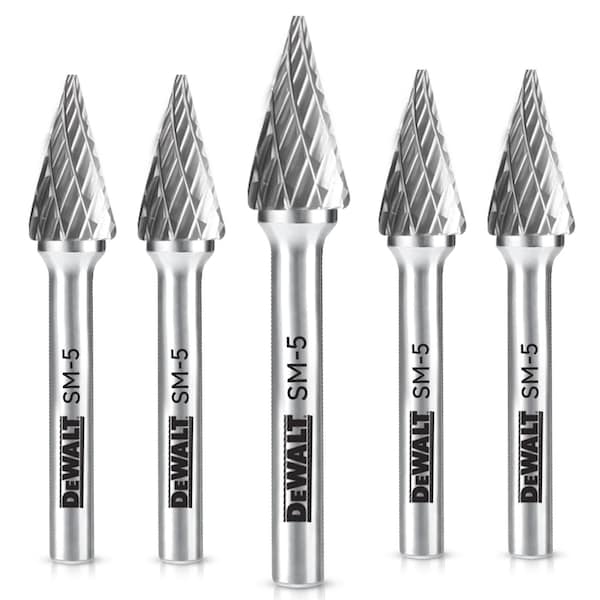 Dewalt CARBIDE BURR SIZE SM-5, 5PK DXCBTJSM5-5 - main