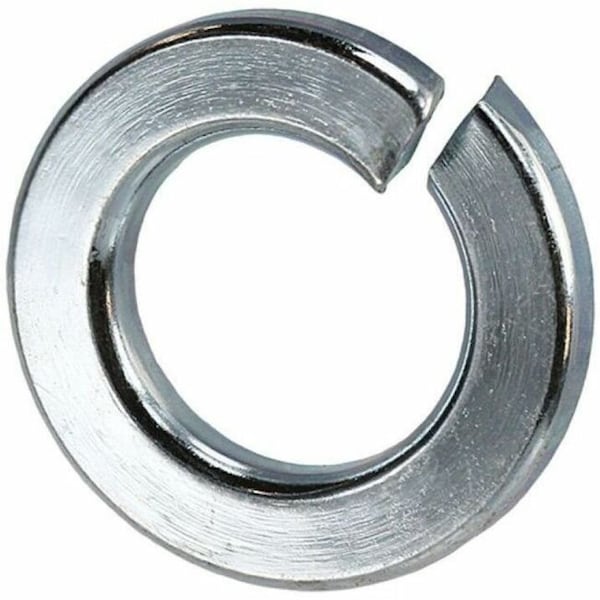 Dottie Split Lock Washer, For Screw Size 1/2 in Spring Steel, Zinc Plated Finish, 100 PK LW12 - main