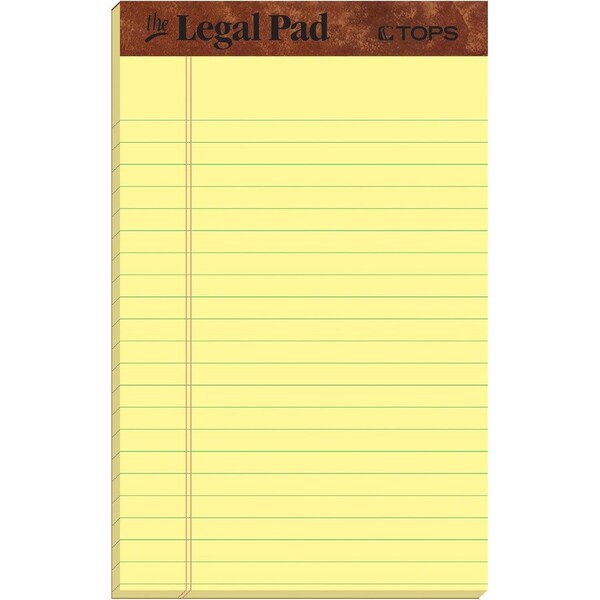 Tops Products PAD, LGL, RULD, PERF, 5X8, CA 7501 - main