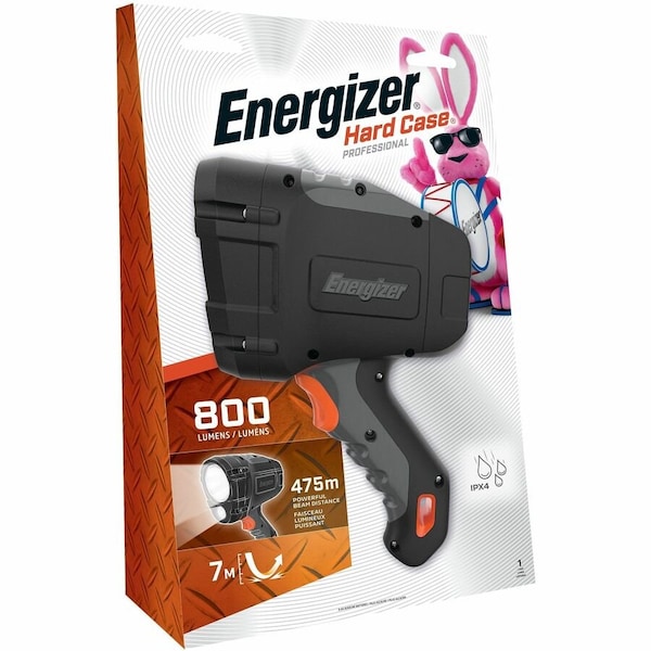 Energizer General Purpose Spotlight, LED, Black HCSP61E - main