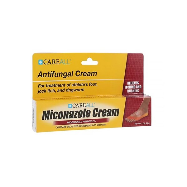 Careall Miconazole Nitrate Cream 2%, 1oz/Tube 1404156 - main