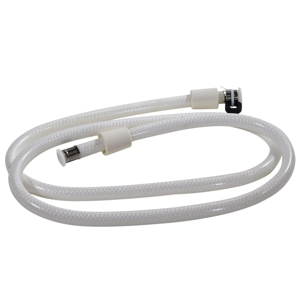 Valterra Shower Head Hose, 60 Inch Length; Fits All Phoenix Hand-Held Shower; White/ Vinyl; With Blister PF276016 - main