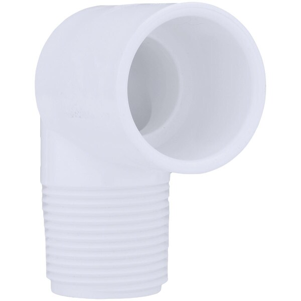 Charlotte Pipe And Foundry 1'' Slip x Male Schedule 40 90 Deg. Street PVC Elbow, 1/4 Bend PVC 02306 1000HA - main