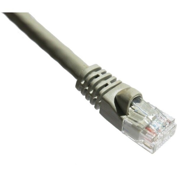 Axiom 10Ft Cat6A 650Mhz Patch Cable Molded Boot (Gray) - Taa Compliant AXG95792 - main