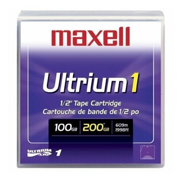 Maxell LTOU1/100 Ultrium LTO-1 Data Cartridge 183800 - main