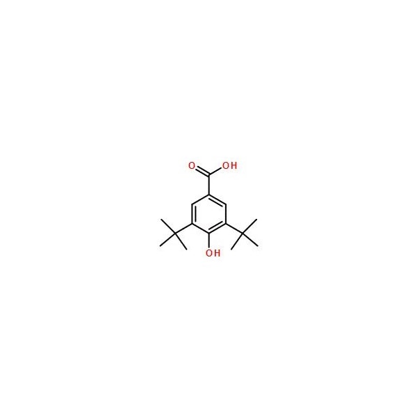 Ak Scientific 3, 5-Di-tert-butyl-4-hydroxybenzoic acid (5g), CAS 1421-49-4 P770-5g - main