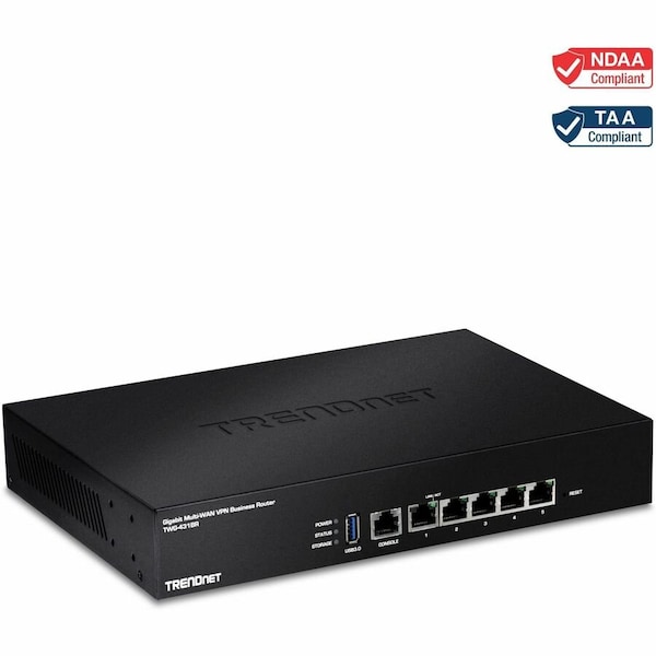 Trendnet GIGABIT MULTI-WAN VPN BUSINESS ROUTER TWG-431BR - main