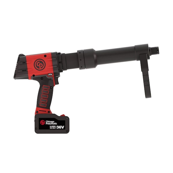 Chicago Pneumatic eBluetork Battery Torque Wrench, 1 in, Ext Cup, 36 V 2.5 Ah, Torque 665 ft.lb, 15 RPM CP8609-xC - main