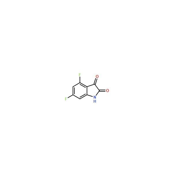 Ak Scientific 4, 6-Difluoroisatin (5g), CAS 126674-93-9 S415-5g - main