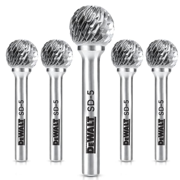 Dewalt CARBIDE BURR SIZE SD-5, 5PK DXCBTJSD5-5 - main