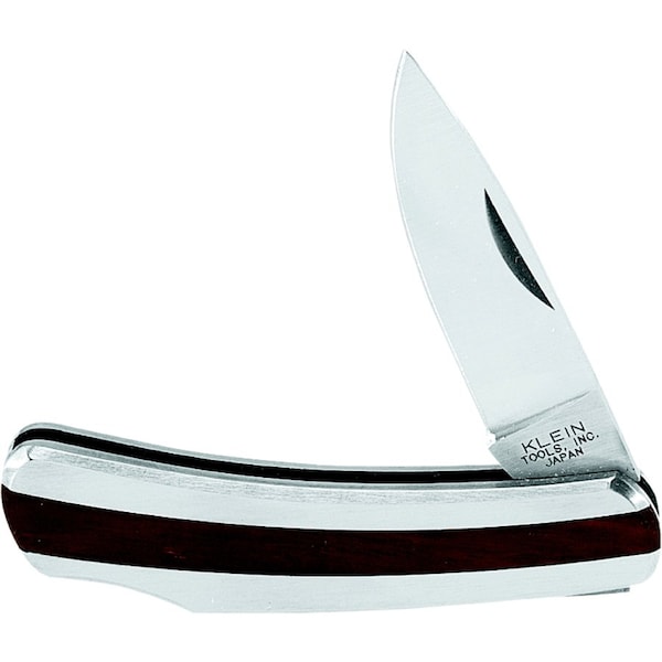 Klein Tools Pocket Knife Drop Point, 5 1/4 in L 44033 - main