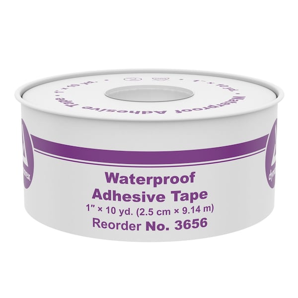 Dynarex Waterproof Adhesive Tape, 1"x10 Yards, 72PK 3656 - main