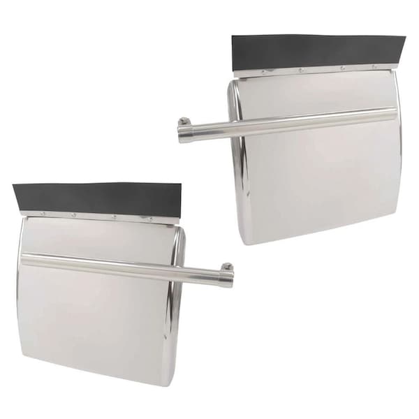 Mytee Products Quarter Fender for Semi Truck 24in x 24in Stainless Steel Mounting Kit Included QF-S-2424-SS - main