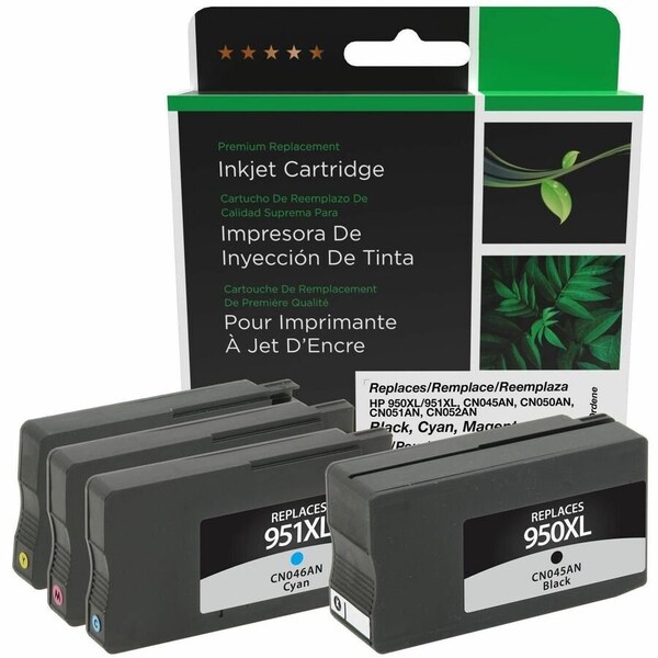 Clover Imaging Group Imaging Remanufactured High Yield Black, Cyan, Magenta, Yellow Ink Cartridges 118160 - main