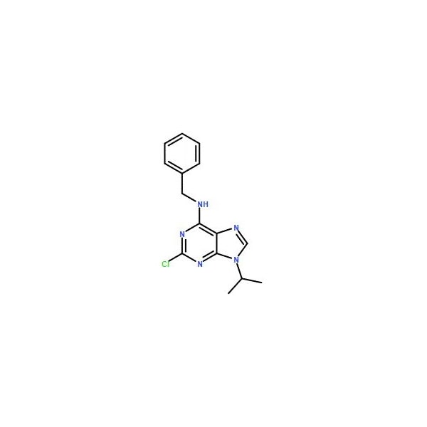 Ak Scientific N-Benzyl-2-chloro-9-isopropyl-9H-purin-6-amine (100mg), CAS 186692-41-1 9754AA-100mg - main