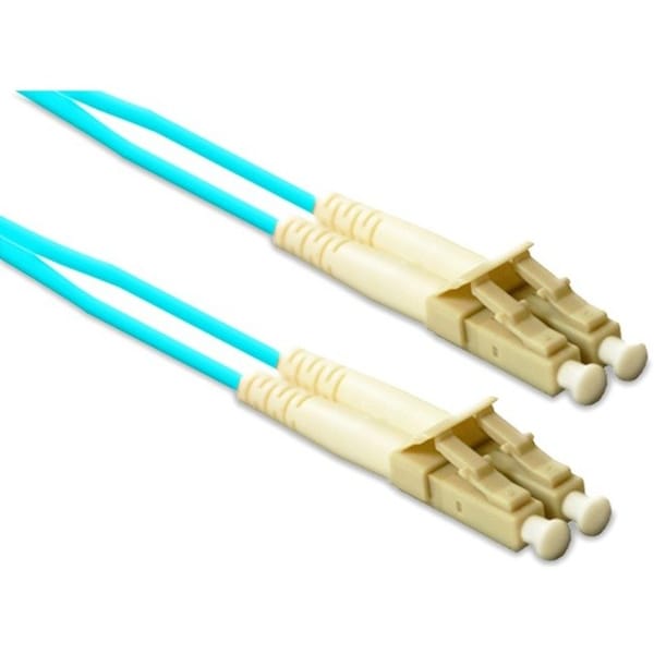 Enet Lc To Lc 50/125 Om4 10G Multimode Duplex Aqua 2 Meter Fiber LC2-OM4-2M-ENT - main