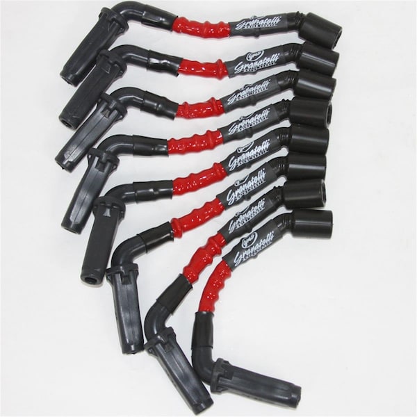 Granatelli Motor Sports Coil-Near-Plug Conn Kit, High Temperature for Cars - Red GR134260 - main
