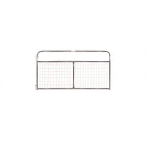 Tarter 2 x 4 in. Wire-Filled Gate - 8 ft., Gray WFGGR8 - main