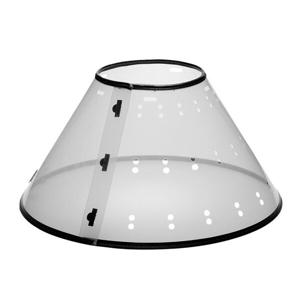 Petedge TP7167 L CL Elizabethan Collar, Fits Neck Size: 11-1/2 to 18-1/2 in, Cat, Dog TP7167 16 11 - main