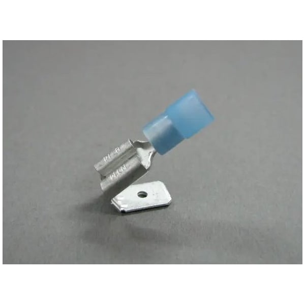 Nichifu Insulated Piggyback Disconnect Terminals, Extra Copper Sleeve, AWG 14 TMDEN 630820-V-BCL - main