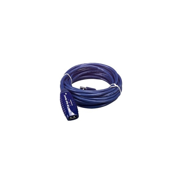Cable Wholesale USB 2.0 Active Extension Cable, High Speed USB Type A Male to Type A Female, Blue, 5M UC-502BL - main
