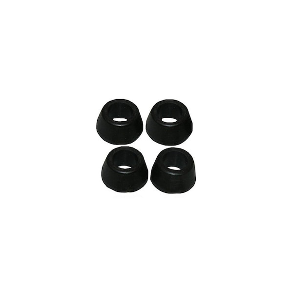 Larsen Supply Co. Stepped Cone Washer, #9 Rubber, 3/8-In. OD Tube, 4PK 118737 - main