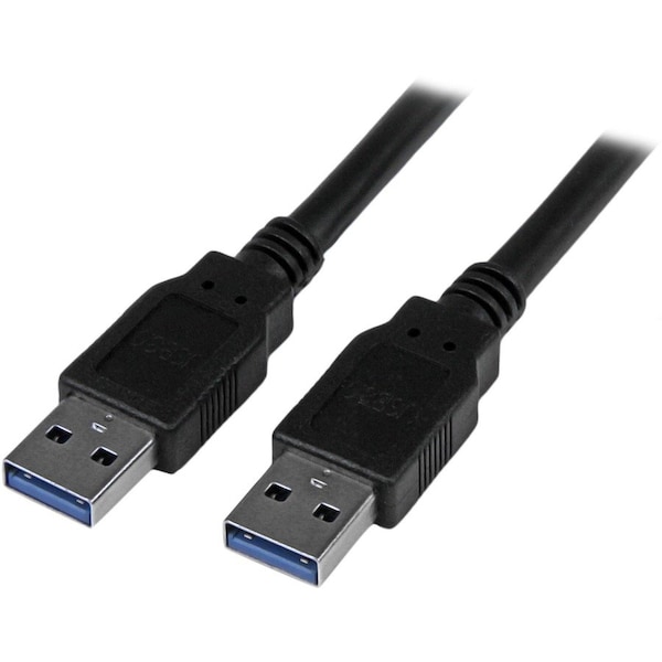 Startech.Com 6 ft Black SuperSpeed USB 3.0 (5Gbps) Cable A to A - M/M USB3SAA6BK - main