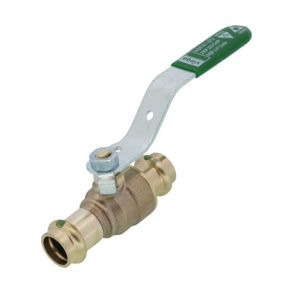 Viega ProPress ball valve P1 0.5 P2 0.5 bronze 79920 - main