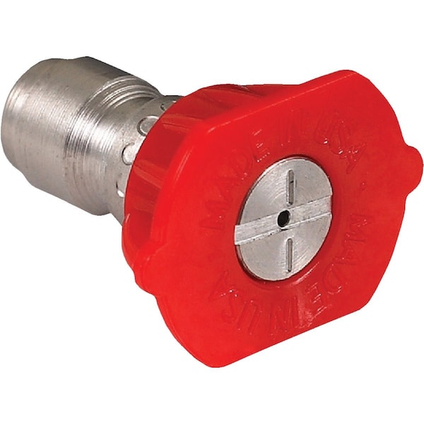 Forney 3.0mm 0 Degree Red High-Pressure Pressure Washer Spray Tip 75162 - main