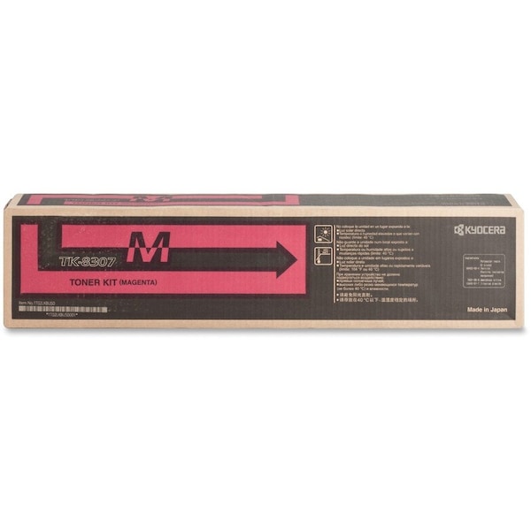 Kyocera Magenta Toner Cartridge 15K YLD 1T02LKBUS0 TK8307M - main