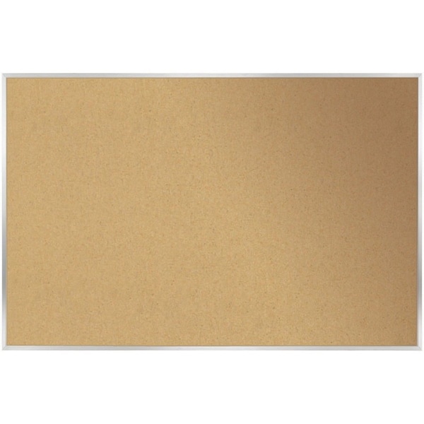 Ghent Cork Bulletin Board 60x36", Aluminum Frame AK35 - main