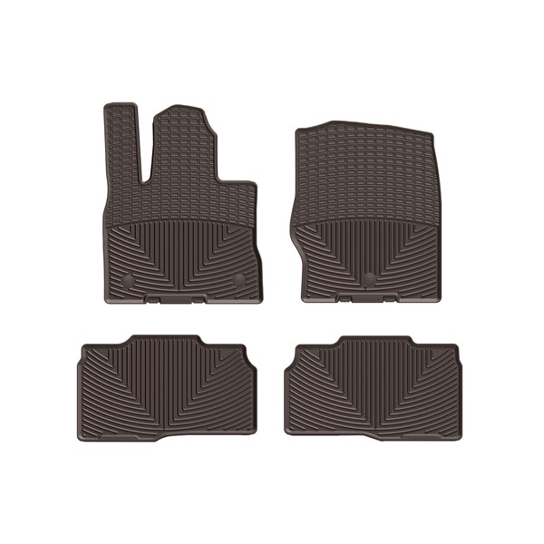 Weathertech Cocoa, Front and Rear All Weather Floor Mats W526CO-W527CO - main