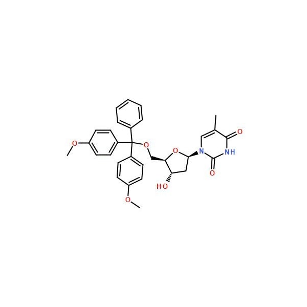 Ak Scientific 5'-O-(4, 4'-Dimethoxytrityl)thymidine (25g), CAS 40615-39-2 P868-25g - main