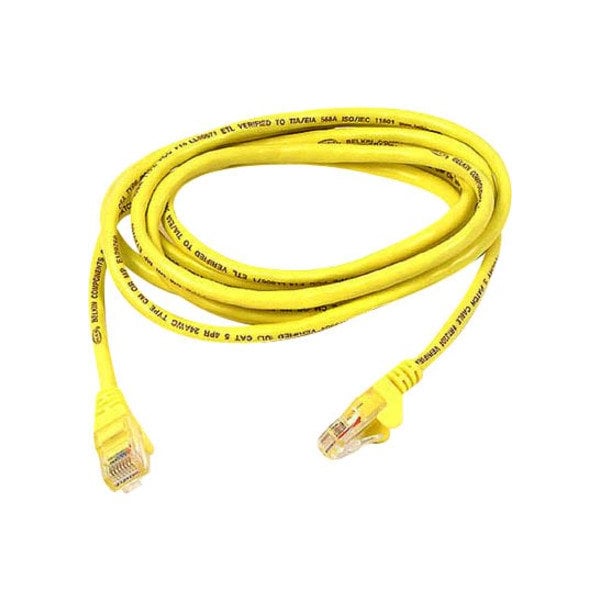 Belkin Cable, Cat6, Utp, Rj45M/M, 25 , Ylw, Patch A3L980-25-YLW - main