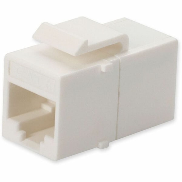 Add-On CAT6 RJ-45 F/F CAT6 WHITE INLINE COUPLER ADD-CAT6CPLR-WE - main