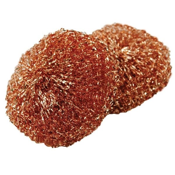 Libman Libman Scrubber, Copper Abrasive, 6.38 in L, 3-1/4 in W 73 - main