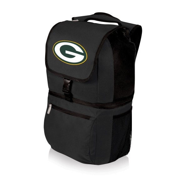 Picnic Time Family Of Brands Green Bay Packers - Zuma Backpack Cooler, (Black) 634-00-175-124-2 - main