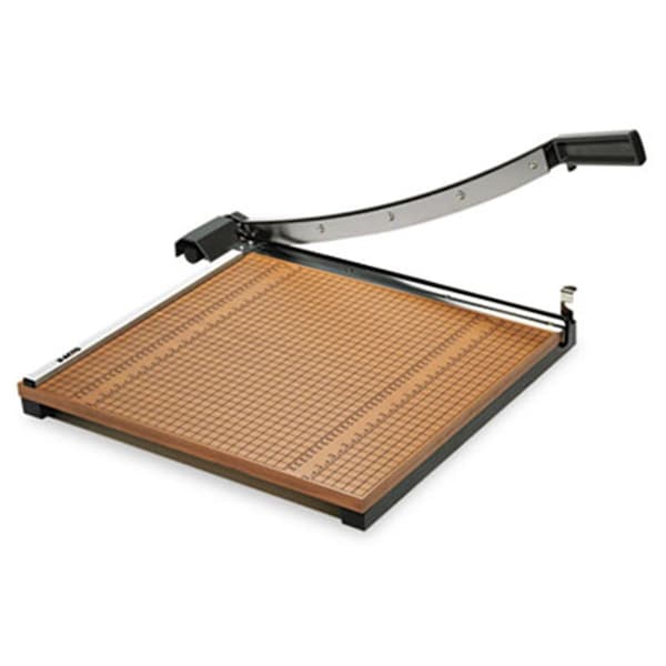 Suitex Wood Base Guillotine Trimmer- 15 Sheets- Wood Base- 18in. x 18in. SU713485 - main