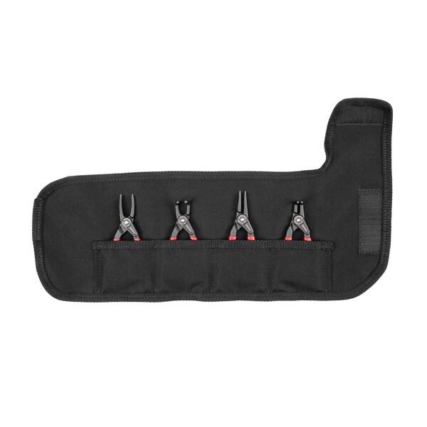 Tekton 5 Inch Internal and External Retaining Ring Pliers Set with Pouch, 4-Piece, 0.037 in. Tips PRR91001 - main
