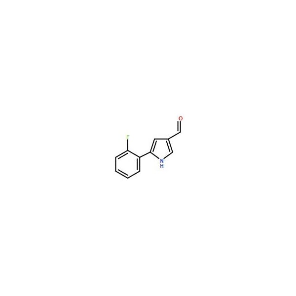 Ak Scientific 5-(2-Fluorophenyl)-1H-pyrrole-3-carboxaldehyde (5g), CAS 881674-56-2 0014AP-5g - main