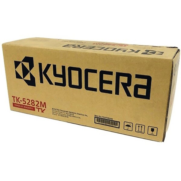 Kyocera TK-5282M Original Laser Toner Cartridge, Magenta, 11000 Pages TK5282M - main